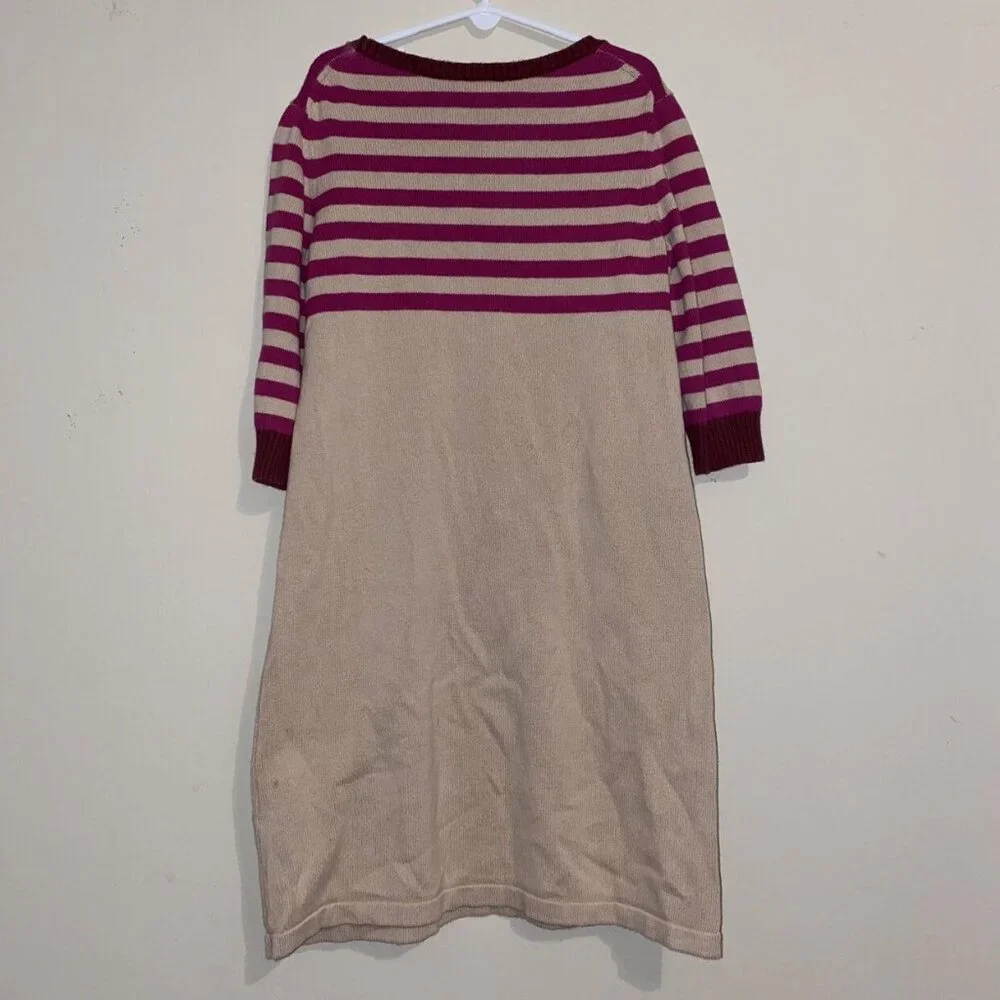 Hanna Andersson Striped Sweater Dress